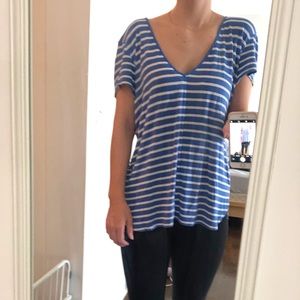 Drapey Lounge V-neck Shirt
